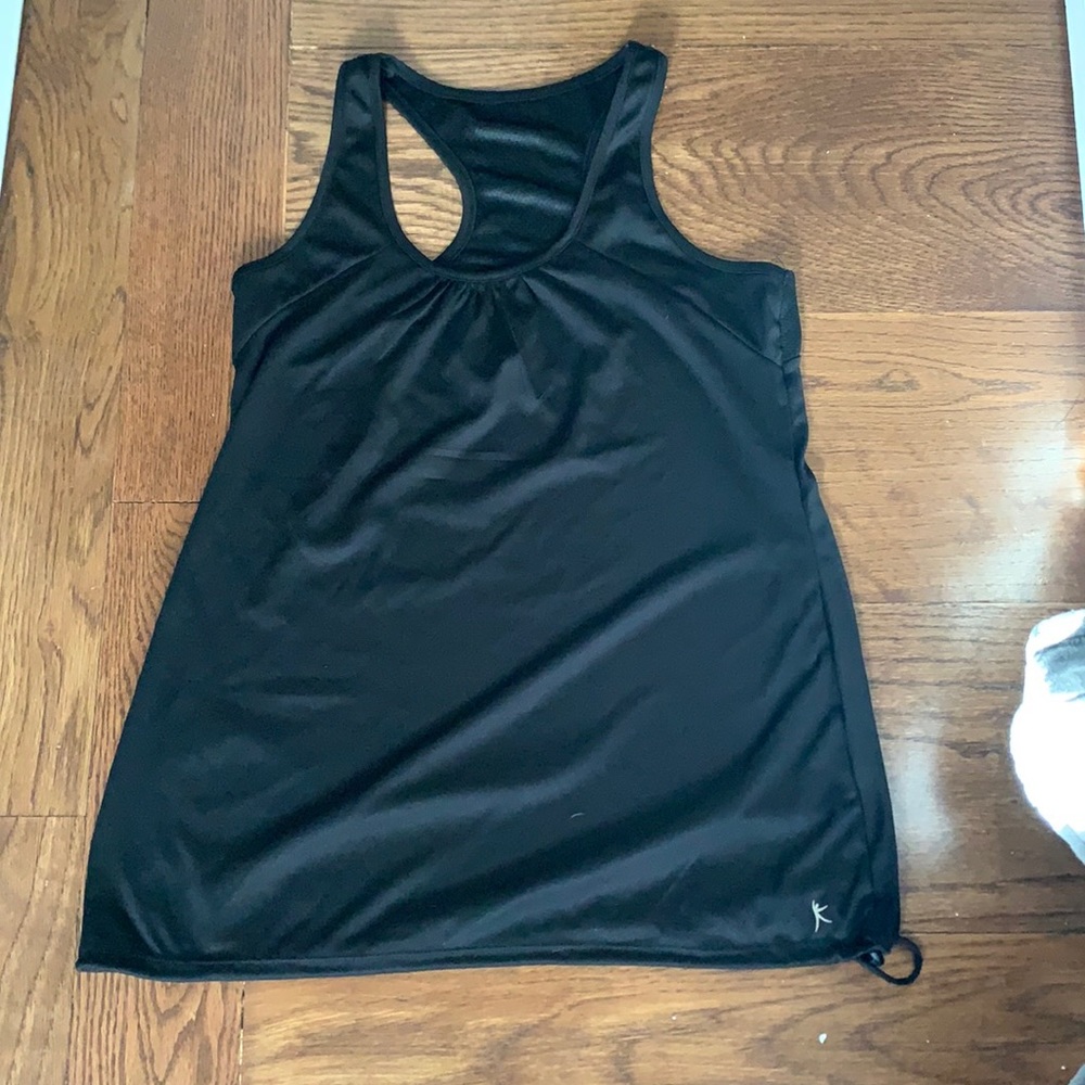 Dry-fit active workout tank top